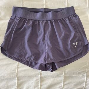 Gymshark Women's Lavender Athletic Shorts
